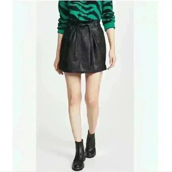 Free People Mini Skirt - Paperbag Style - Picture 2 of 9